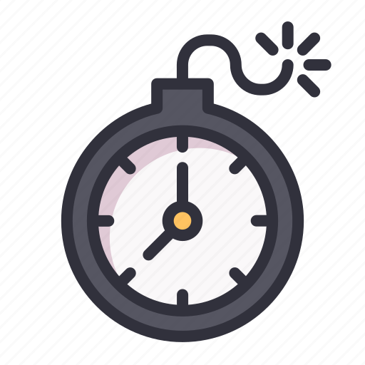 Clock, time, watch, bomb, deadline, explode, explosion icon - Download on Iconfinder