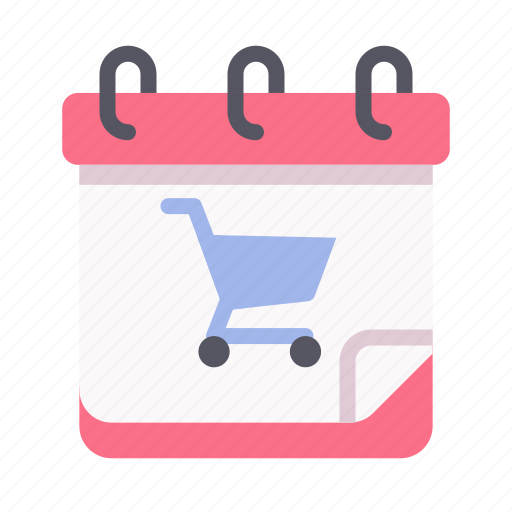 Calendar, date, planner, shop, shopping, event icon - Download on Iconfinder