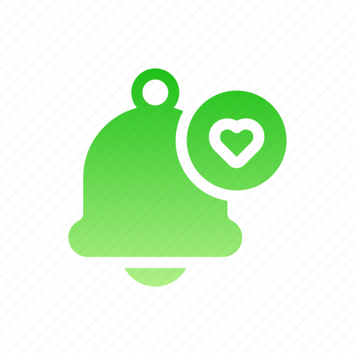 Notification, dating, app, heart, love, bell icon - Download on Iconfinder
