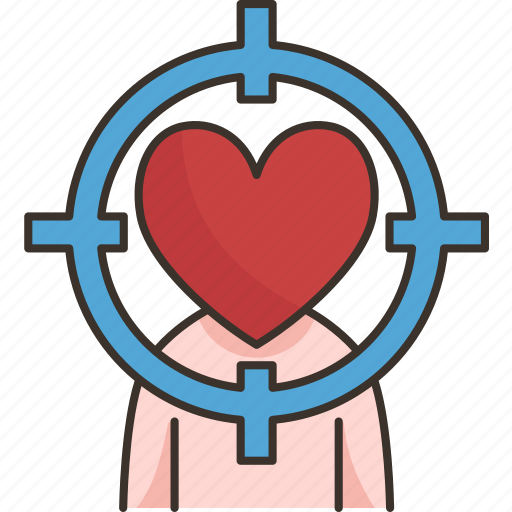 Target, search, find, match, love icon - Download on Iconfinder