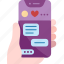 chat, message, inbox, communication, mobile 