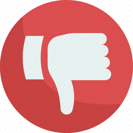 Dislike, unlike, bad, negative, social icon - Download on Iconfinder