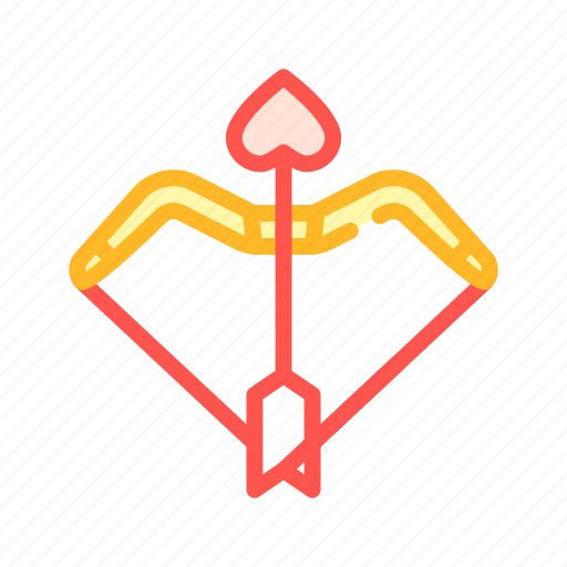 Arrow, bow, broken, cupid, dating, romantic icon - Download on Iconfinder