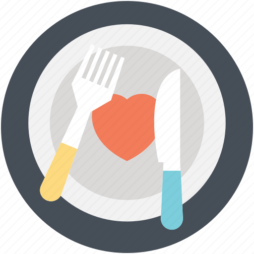Cutlery, dinner date, romantic dinner, romantic lunch, romantic outing icon - Download on Iconfinder