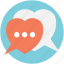 chat notifications, chatting online, love chats, love talks, romance talk 