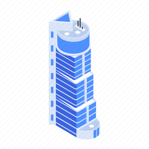 City apartment, futuristic building, city building, office building, real estate icon - Download on Iconfinder