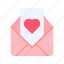 love letter, heart, envelope, card, mail, romance, greeting, valentine&#x27;s day 