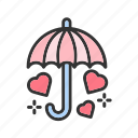 umbrella, weather, rain, wet, summer, beach, sun, shade