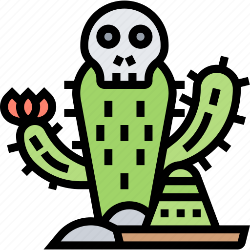 Drought, cactus, sand, desert, plant icon - Download on Iconfinder