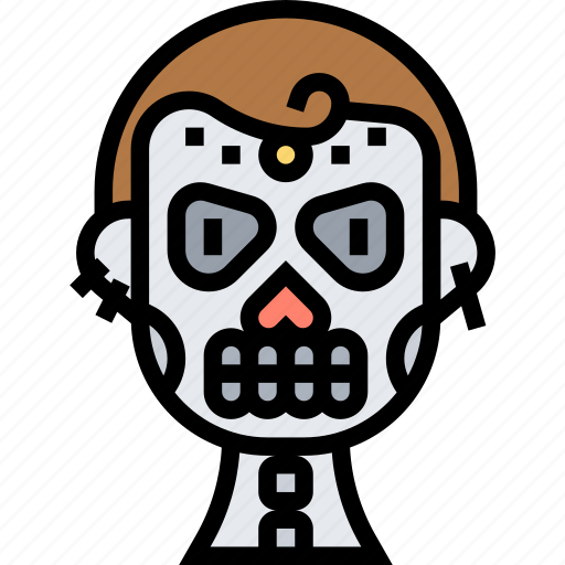 Fancy, scary, cosmetic, makeup, face icon - Download on Iconfinder
