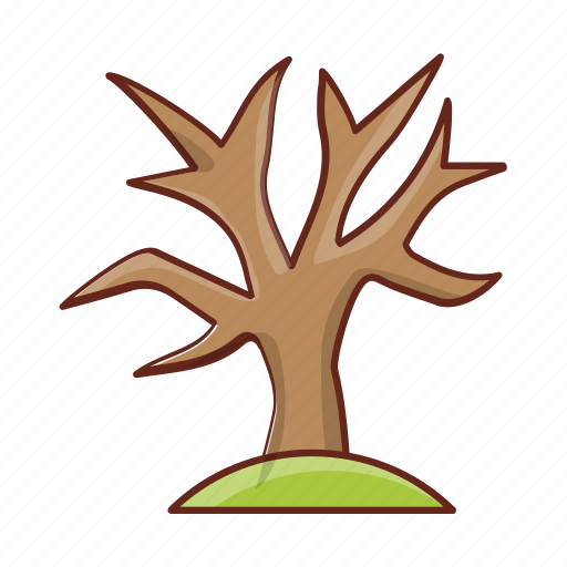 Tree, cemetery, horror, graveyard, scary icon - Download on Iconfinder