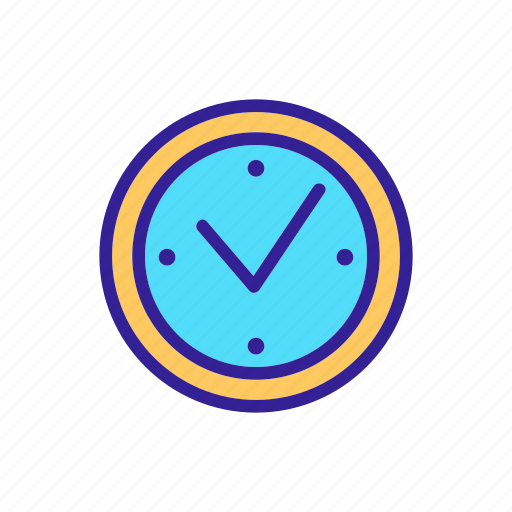 Calendar, clock, deadline, management, outline, over, time icon - Download on Iconfinder