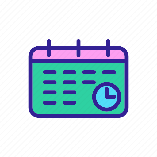 Clock, deadline, hourglass, management, outline, over, time icon - Download on Iconfinder