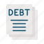 debt, loan, business and finance, document, loan processing, finance, signing, banking, collateral 