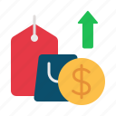 inflation, expense, price, increase, money, finance, business and finance, growth, price tag