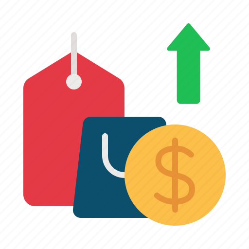 Inflation, expense, price, increase, money, finance, business and finance icon - Download on Iconfinder