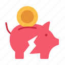 piggy bank, money, bankrupt, recession, business and finance, crisis, banking, economy, bankruptcy