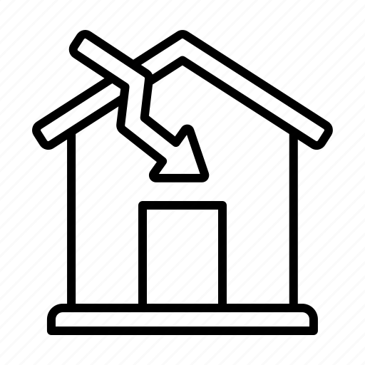 House, price down, down, house price, real estate, property, price icon - Download on Iconfinder