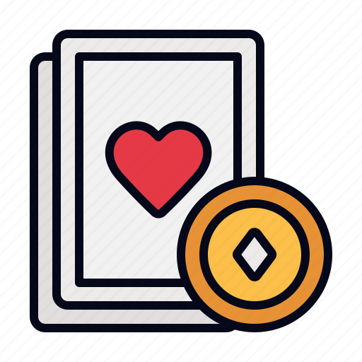 Gambling, poker, casino, poker chip, chip, casino chips, gambler icon - Download on Iconfinder