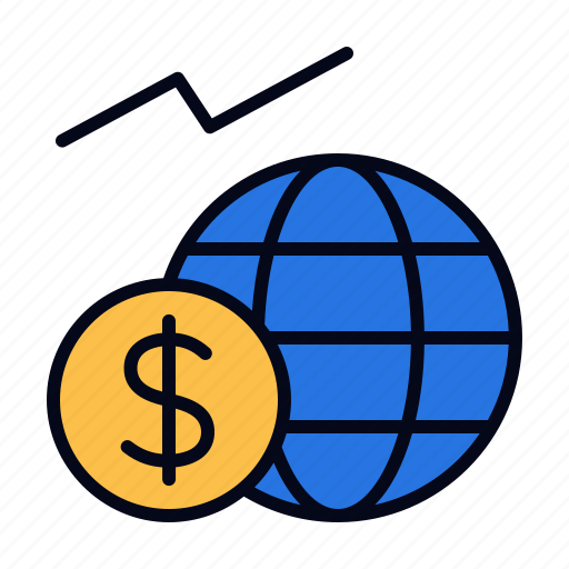Gdp, economic, gross domestic product, business and finance, global economics, growth, world icon - Download on Iconfinder