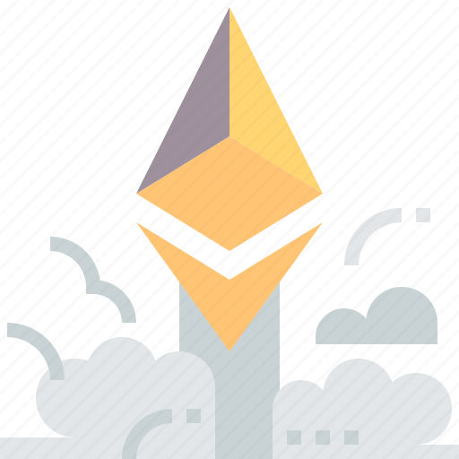 To, the, moon, ethereum, crypto, rise, price icon - Download on Iconfinder