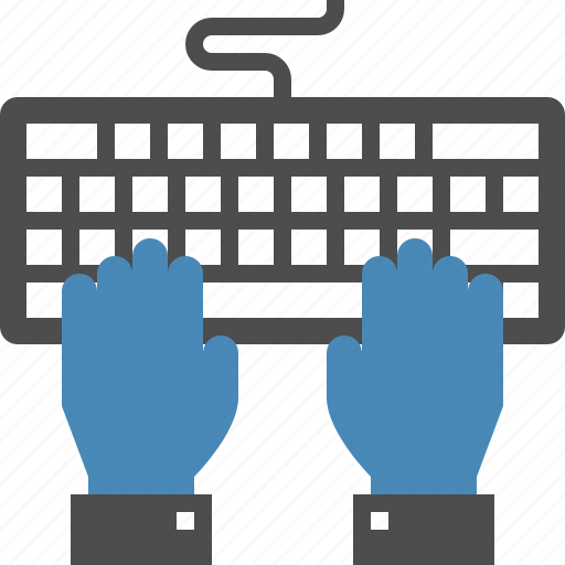 Code, coding, hands, keyboard, program, programming, typing icon - Download on Iconfinder