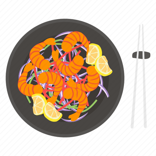 Ceviche, prawns, seafood, fishlemon, citrus, peru, dish icon - Download on Iconfinder
