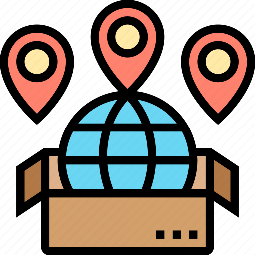 Global, logistic, distribution, international, delivery icon - Download on Iconfinder