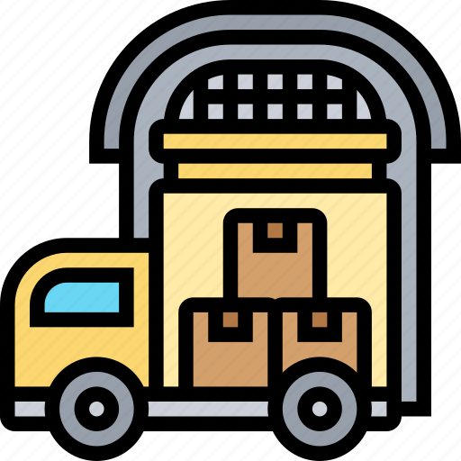Loading, delivery, distribution, logistic, shipping icon - Download on Iconfinder