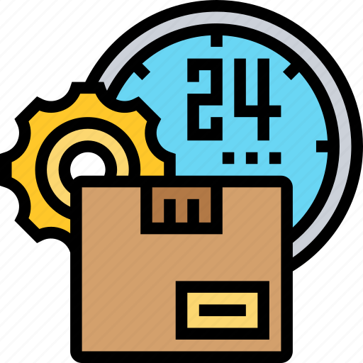 Service, time, express, shipment, parcel icon - Download on Iconfinder
