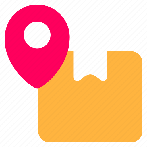 Location, pin, box, map icon - Download on Iconfinder
