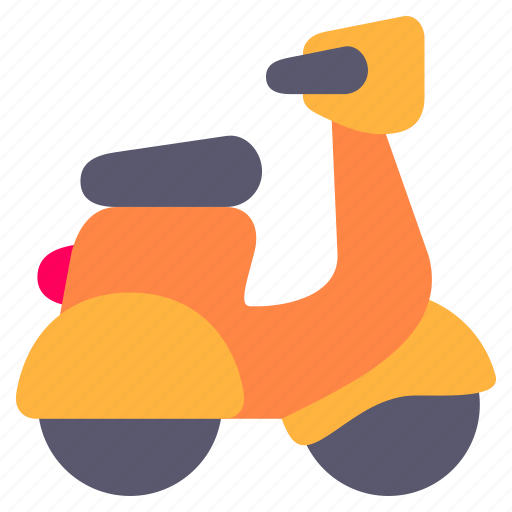 Motorcycle, delivery, bike, scooter, motorbike icon - Download on Iconfinder