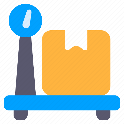Weight, scale, box, package icon - Download on Iconfinder