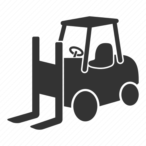Delivery, forklift, lifter, lifting, truck, warehouse icon - Download on Iconfinder