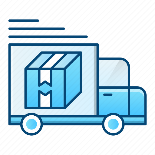 Logistics, shipping, transport, truck, van icon - Download on Iconfinder