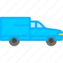 car, delivery, service, van