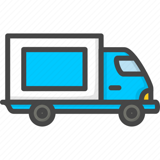 Car, delivery, filled, outline, service, van icon - Download on Iconfinder