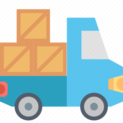 Delivery, boxes, logistics, shipping, transportation, truck icon - Download on Iconfinder