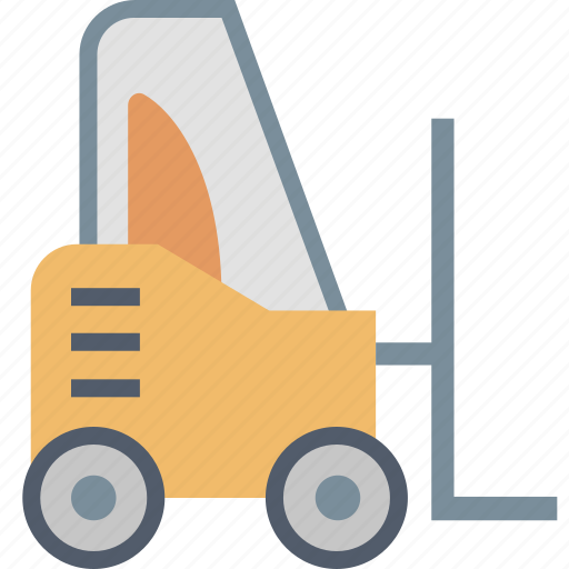 Delivery, forklift, loader, stacker, transport, transportation, truck icon - Download on Iconfinder