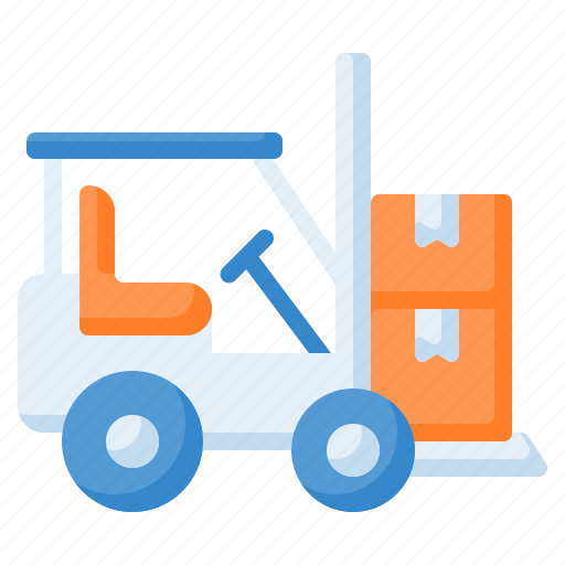 Forklift, logistics, transport icon - Download on Iconfinder