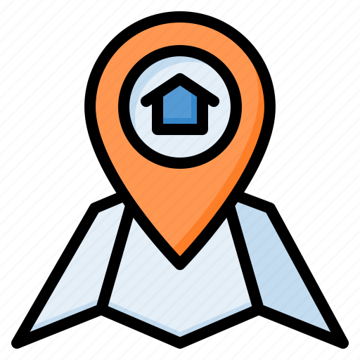 Address, destination, gps, location, map icon - Download on Iconfinder