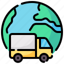 delivery, global, international
