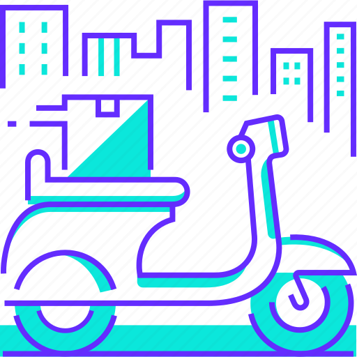City, motorbike, scooter, service, vehicle icon - Download on Iconfinder