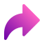 share, send, direct, arrow, ui 