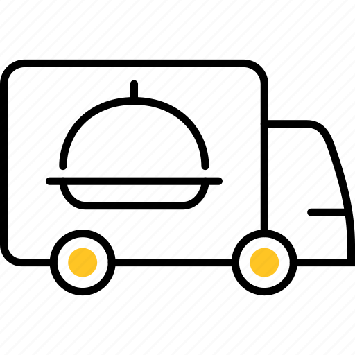 Parcel, truck, transport, food, delivery, lorry icon - Download on Iconfinder