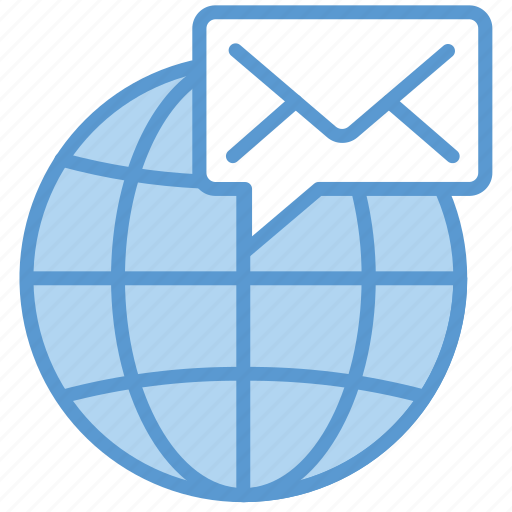 Email, globe, international, language, mail icon - Download on Iconfinder