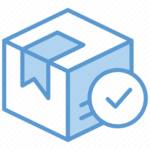 Package, parcel, box, tick, delivery icon - Download on Iconfinder
