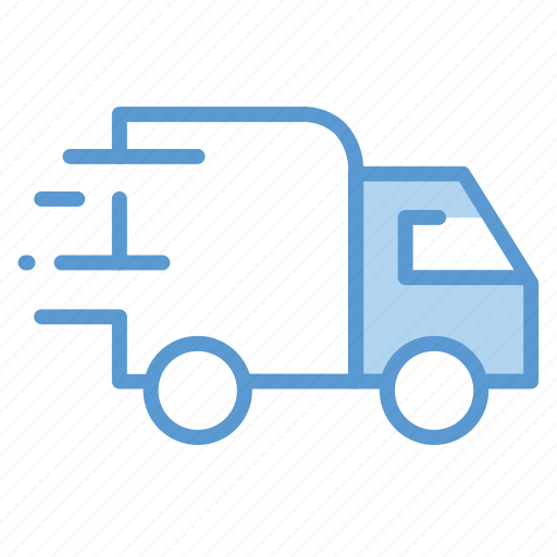 Delivery, fast, logistics, shipping, truck icon - Download on Iconfinder