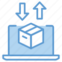 box, computer, order, delivery, logistic, online, shopping
