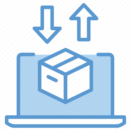 Box, computer, order, delivery, logistic, online, shopping icon - Download on Iconfinder